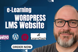 build wordpress lms, online course with tutor lms pro, talent lms and learndash