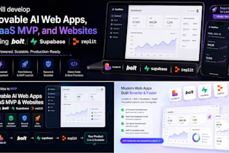 build saas mvp, ai web app, and startup prototype fast