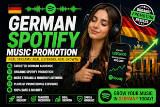 do german spotify music promotion, germany spotify promotion