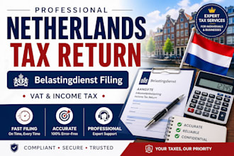 file netherlands tax return, dutch income tax, belastingdienst filing vat return