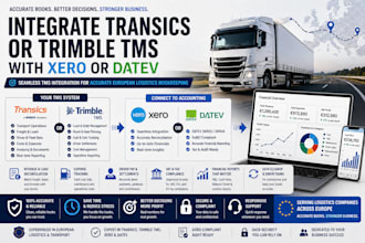 integrate transics or trimble tms with xero or datev for bookkeeping