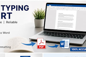 do professional copy typing and convert handwriting to word