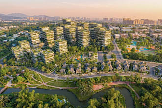 develop conceptual site plan, real estate planning, urban space landscape design