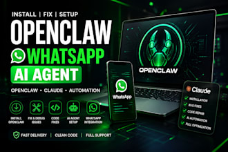 install openclaw whatsapp open claw claude code fix openclaw open claw ai agent