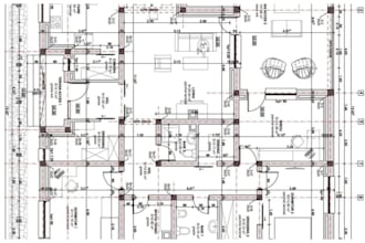 professional PDF to cad conversion for house plans, blueprints, and dwg drafts