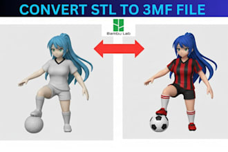 convert stl to 3mf multicolor ams bambu lab print ready files colorize 3d print