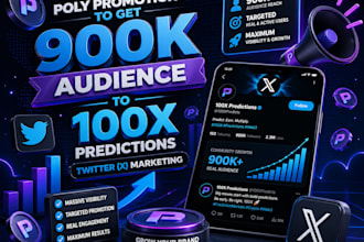 grow organic x followers, twitter x marketing get 10k daily users