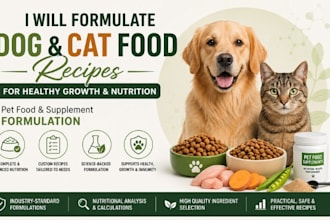 formulate dog diet plan for weight gain and healthy growth cat food recipe