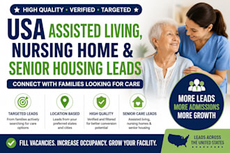 provide USA assisted living, nursing home, and senior housing leads