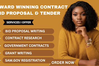 write bid proposals, rfp responses, winning government contracts, grant writing