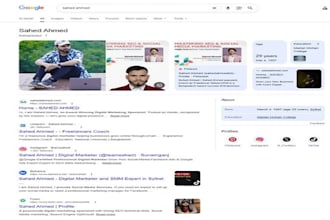 make google knowledge panel for person