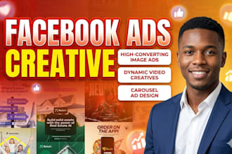 design high converting facebook ads creative meta ad design social media post