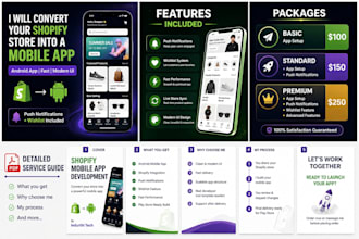 build your shopify mobile app for android with push notifications and wishlist