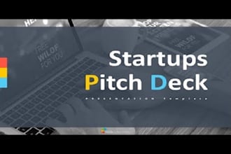 animate startup pitch deck, investor powerpoint presentation