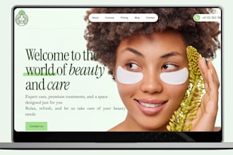design beauty spa website massage therapy salon website with online booking