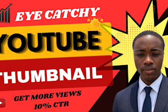 design attractive amazing clickbait youtube thumbnail design for maximize ur crt
