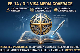 write and publish your eb1 media article for eb1a niw and o1 visa petition