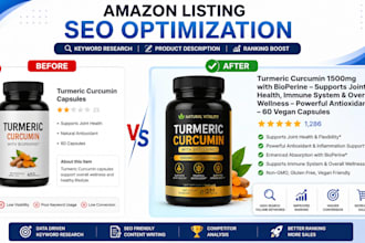 amazon listing SEO optimization product description keyword research ranking