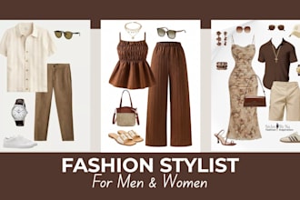 be your personal fashion stylist for date events wedding wardrobe and photoshoot