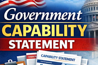 design a winning government capability statement