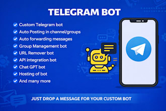 develop telegram bot, versel no cost deployment, forward bot, slack bot