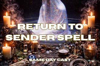 cast powerful return to sender spell protection, curse reversal, energy shield