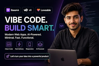 be your vibe coding expert using base44, v0, and loveable for ai mvp