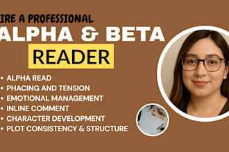 professionally beta read your self help book for clarity and impact