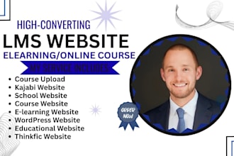 build online course elearning website, kajabi, podia, wordpress lms, systeme io