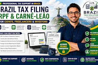 handle brazil tax filing irpf, carneleao for expats, freelancers and investors