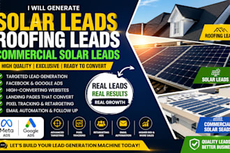 generate solar leads roofing leads commercial solar leads roof, solar website