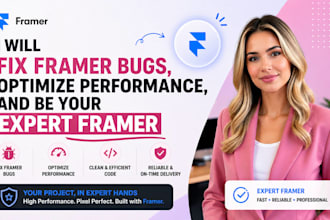 fix framer bugs optimize performance be your expert framer developer framer