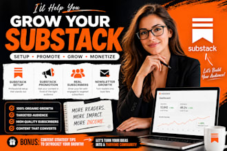 substack promotion substack setup, substack subscribers, substack newsletter