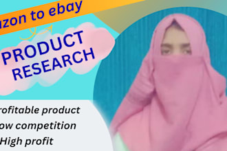 research  profitable amazon to ebay dropshipping products with high profit