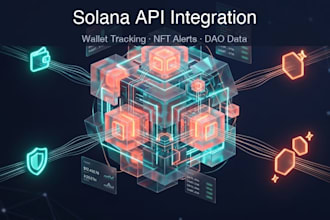 build solana integrations and blockchain webhooks