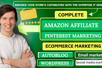 autopilot amazon affiliate webisite, pinterest marketing