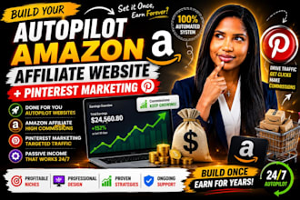 autopilot amazon affiliate webisite, pinterest marketing