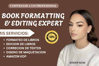 edicion de libros amazon KDP, maquetacion y formateo de manuscritos