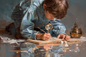 renaissance art oil painting portrait