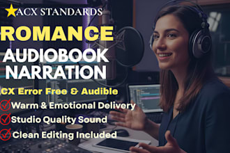 narrate broadcast ready audiobook audio for business author, acx audiobook