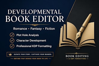 do amazon kdp book formatting developmental edit fantasy, fiction erotic novel
