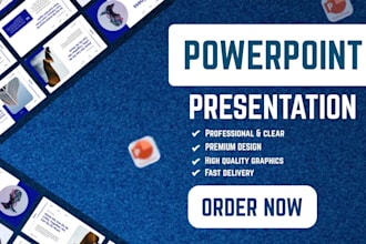 redesign powerpoint presentation and create a modern ppt slides