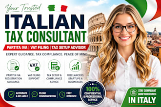 be your italian tax consultant partita iva vat filing and tax setup advisor