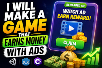 build a game that earns money with ads