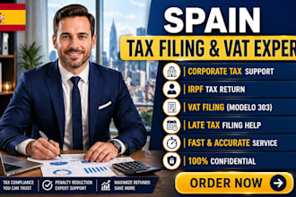 do spain corporate and individual tax filing, vat modelo 310 to avoidlate filing