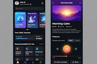 design stunning mobile app UI UX in figma