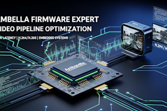 embedded ambrella firmware development and video pipeline mod