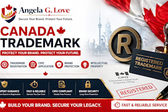 handle canada trademark registration and application with cipo brand protection