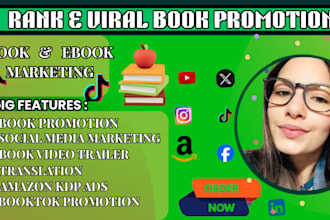 do book promotion booktok promotion ebook marketing amazon kdp ads bookstagram