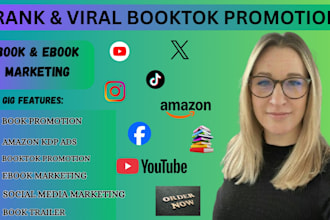 do book promotion booktok promotion ebook marketing amazon kdp ads bookstagram